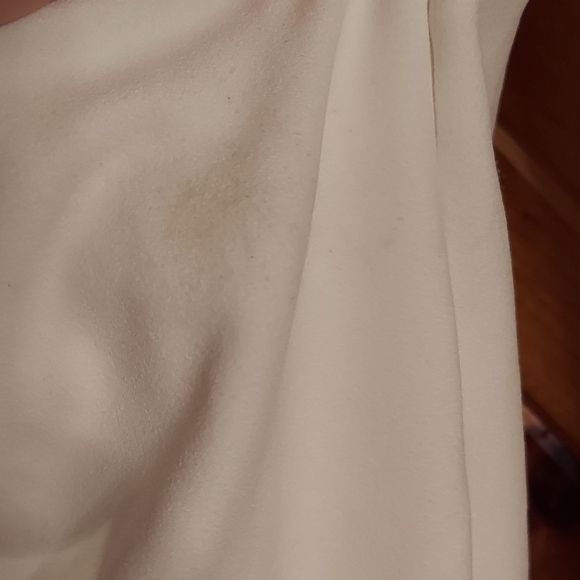 Extravagant Love White Backless Long Sleeve Ruched Maxi Dress - Xs - Picture 7 of 7